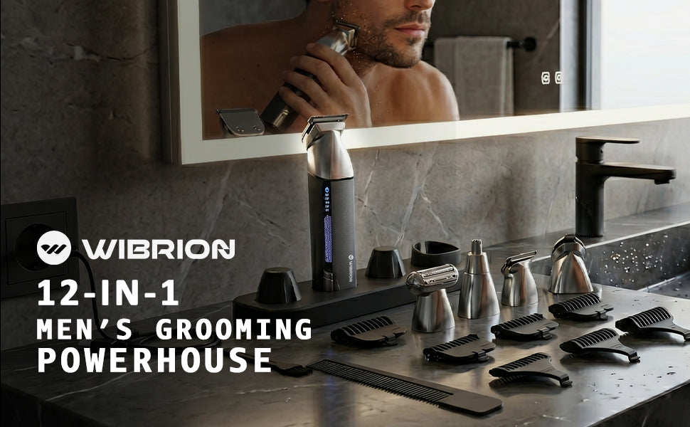 Wibrion Men Smart Groomer 12-in-1