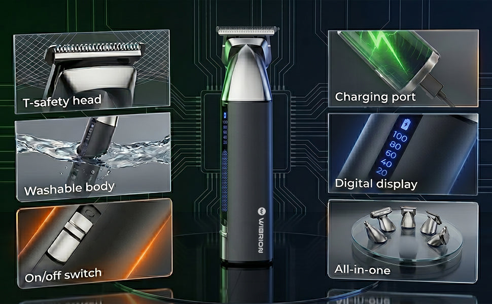Wibrion Men Smart Groomer 12-in-1