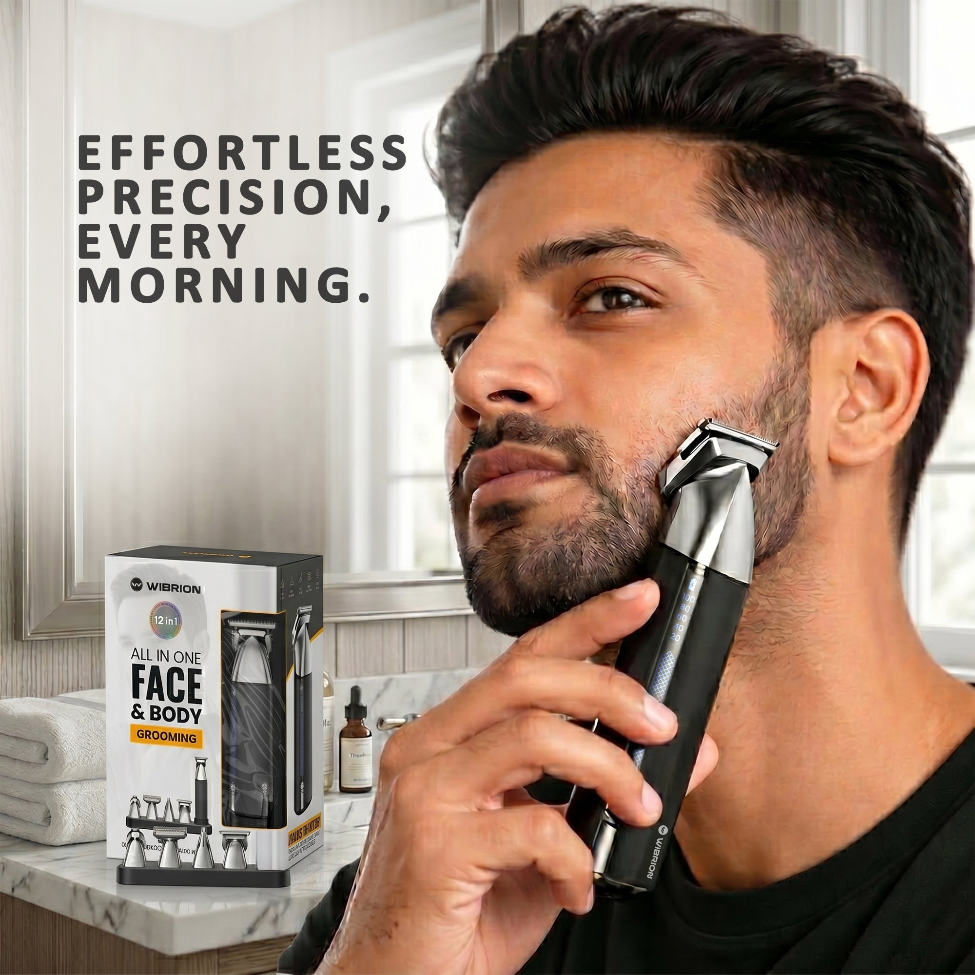 Wibrion Men Smart Groomer 12-in-1