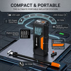 Wibrion Portable Tire Inflator Kit