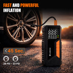 Wibrion Portable Tire Inflator Kit