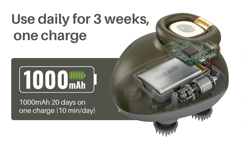 Smart Scalp Massager for Stress Relief & Relaxation