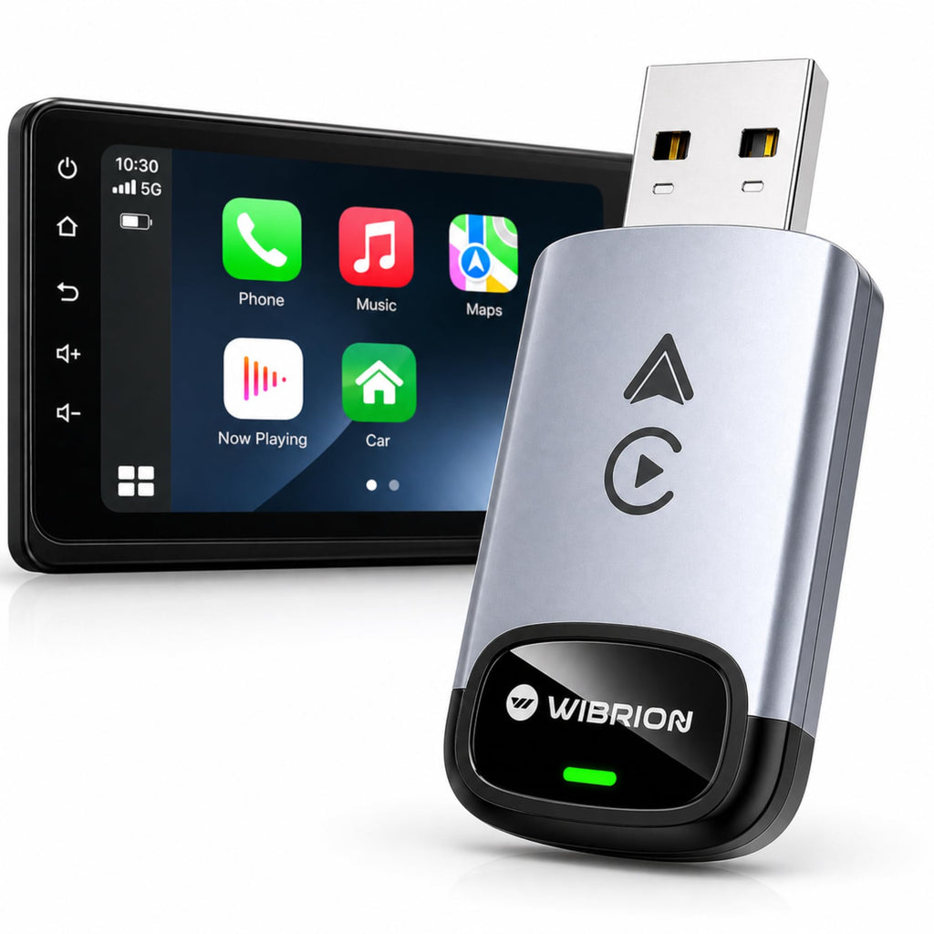 Wibrion Wireless CarPlay & Android Auto Adapter