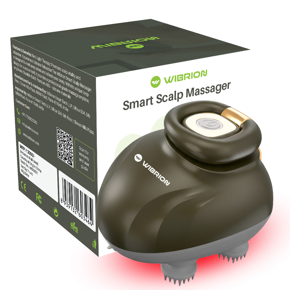 Smart Scalp Massager for Stress Relief & Relaxation